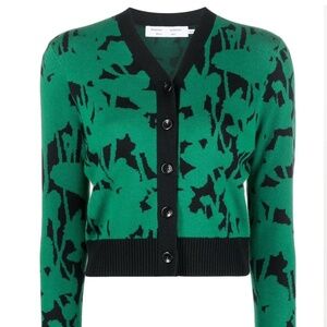 Proenza Schouler Floral Cardigan